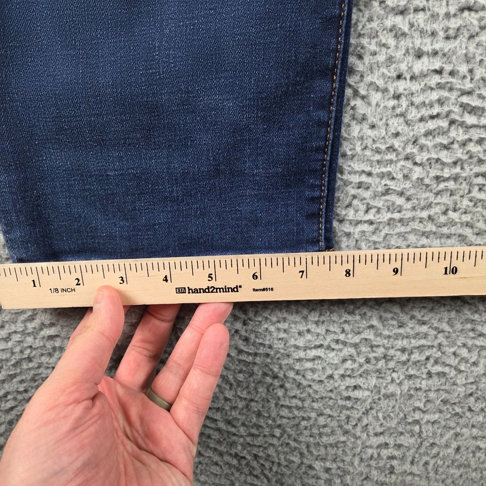 Lee Jeans Mens 34x30 Blue Extreme Motion MVP Regular Fit Straight Leg Stretch - Picture 7 of 12
